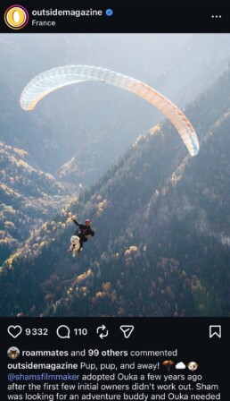 outside magazine press ouka flying dog